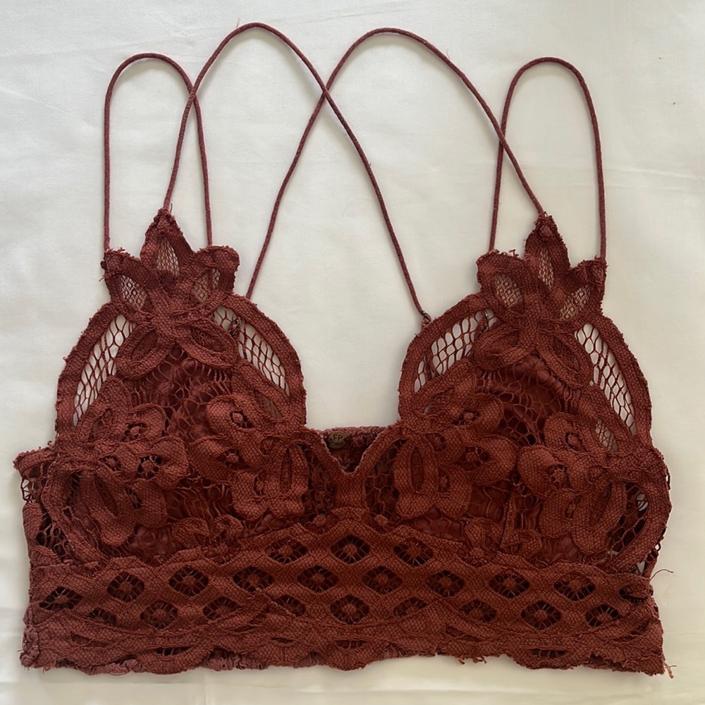 Free People Copper Bralette Adella